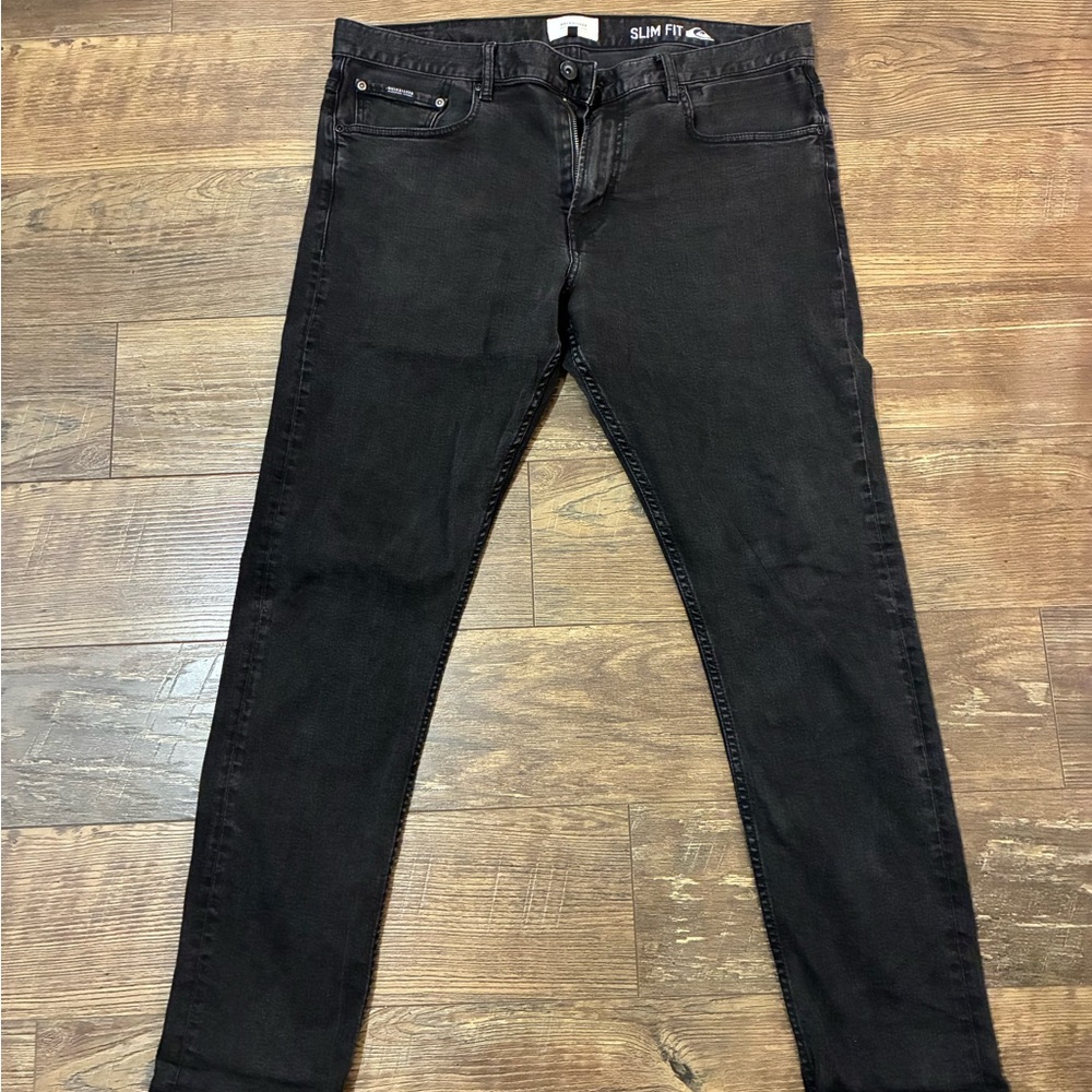 Men's Quicksilver Black Slim Fit jeans 36/32